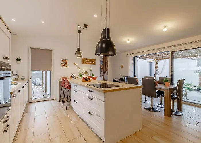 Casita De La Dune - 900m - Jardin Ferienhaus *